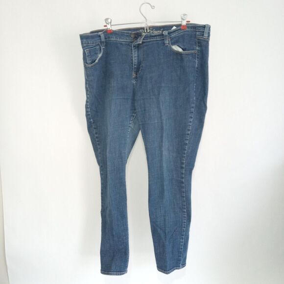 Old Navy Womens Denim Jeans, The Sweet Heart, Straight Leg, Size 18 - Picture 1 of 8